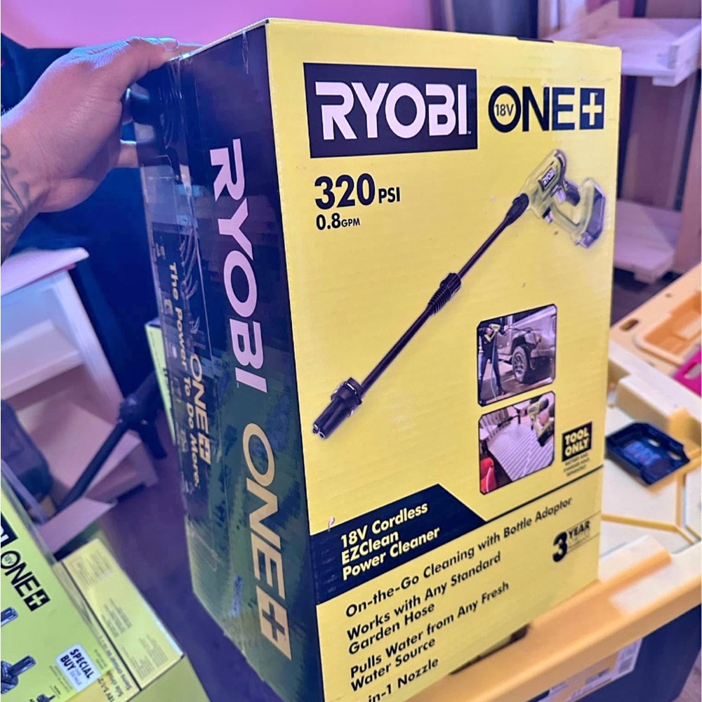Ryobi 18V Cordless Power Cleaner